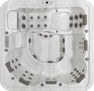 Spa 7 places Baïkal : Convivialité et relaxation pour ce spa bien équipé